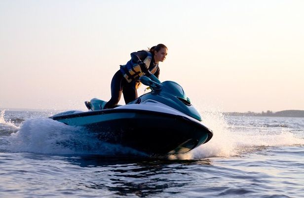 Jet Ski Adventure Exploring Cayos and Natural Pools
