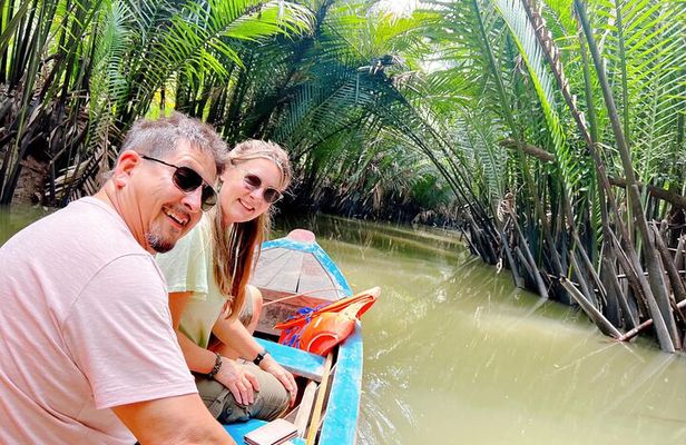 Prawn Catching and Private Authentic Ben Tre day Tour from HCM