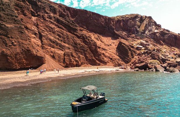 Rent a SpeedBoat in Santorini with License or Skippered