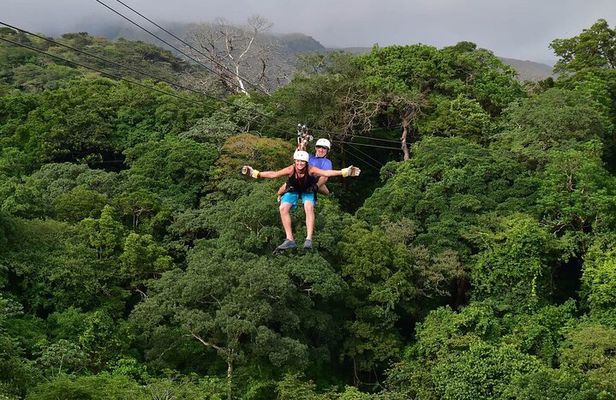 Zipline Adrenaline Combo Package Tour in Guanacaste
