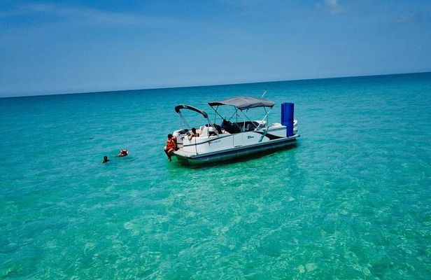 4 Hour Clearwater Beach Private Pontoon Boat Tour