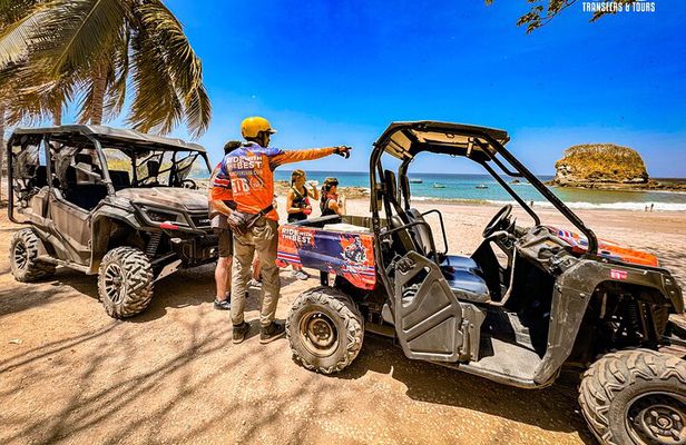 ATV or UTV Adventure with Banana Boat Ride to Conchal beach