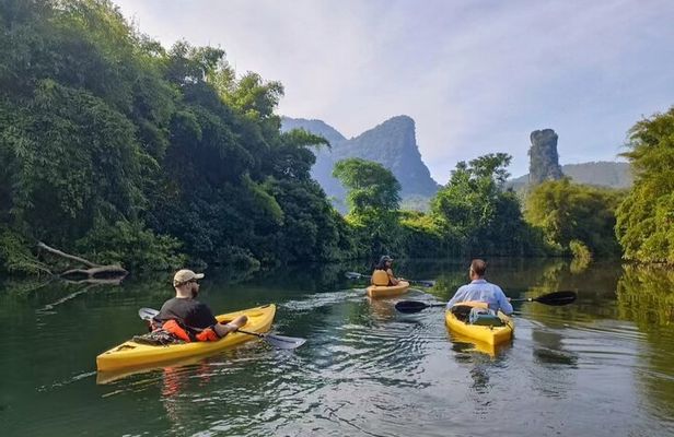 Stand Up Paddle Boarding and Kayaking in Yangshuo