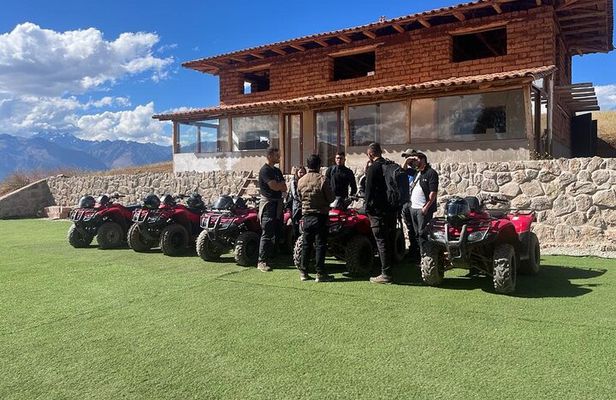 From Cusco: ATV’s tour Moray and Salt Mines of Maras.