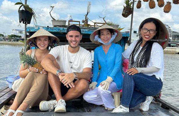 Cai Rang Floating Market Tour with Lung Ngoc Hoang Nature Reserve