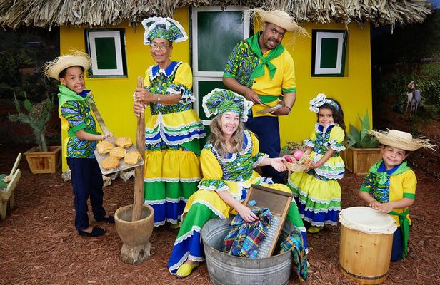 Photoshoot Activity with Traditional Curacao Attire