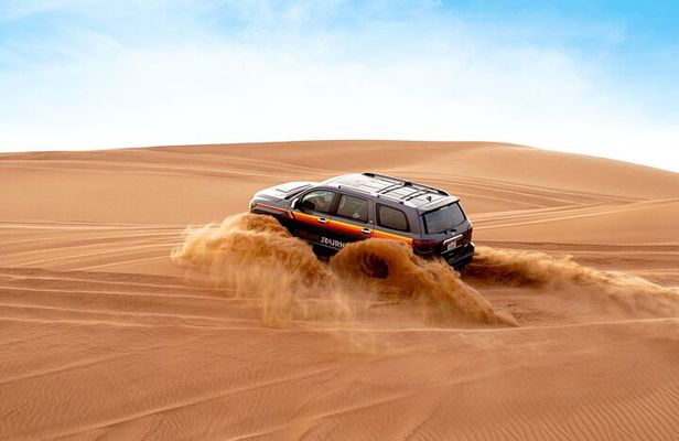 Dubai Desert Trail: Guided Quad/Polaris ATV & Red Dunes Safari