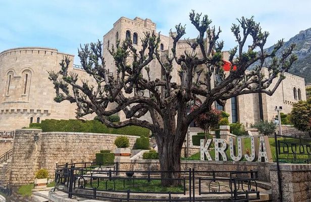 From Tirana and Durres, Kruja Old Bazaar and Castle Day Tour