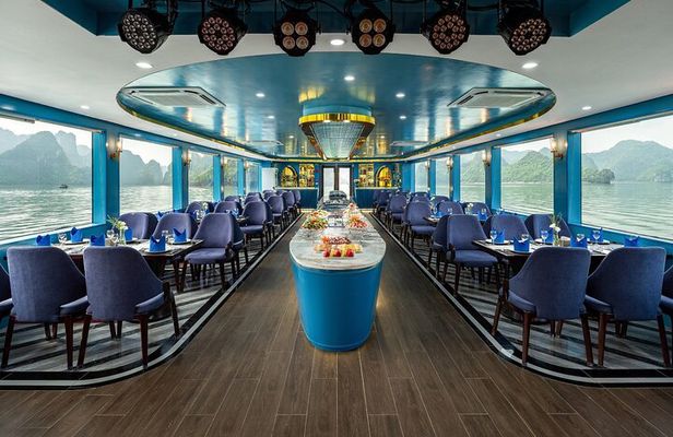 Arcady Luxury Day Cruise 6 Hours Explore Halong Bay FROM Harbor