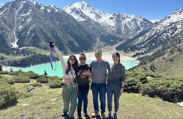 Big Almaty Lake & Thermal Springs at AlmaArasan Gorge by Car