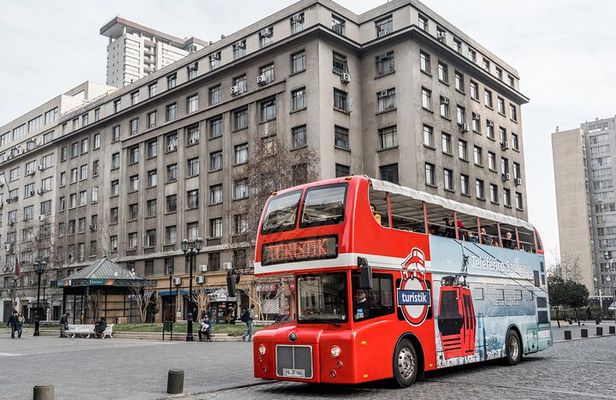 Hop On Hop Off City Tour Santiago, 1 Day Plus Edition