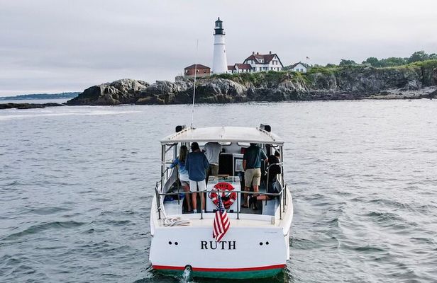 Afternoon Lighthouse Cruise Along the Coast of Portland Maine