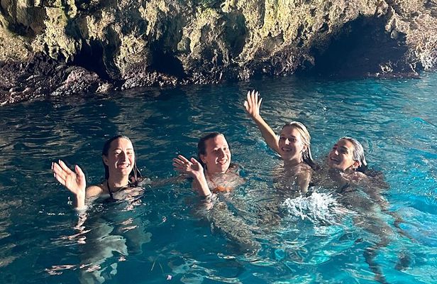 Group Guided Tour: Blue Cave Speedboat Tour in the Bay of Kotor