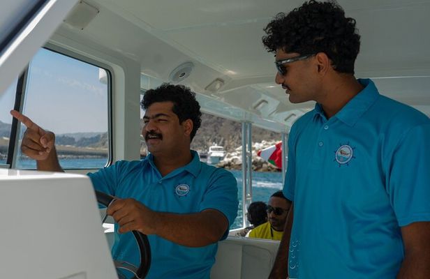 Dolphin Watching and Snorkeling Cruise Experience in Muscat