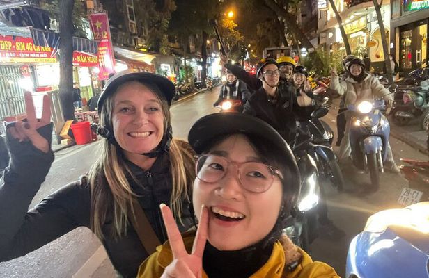Scooter tour & Tasting Adventure - Hanoi 4 hours