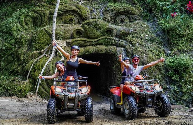 Experience ATV Ride to Gorilla Cave and Waterfall with Lunch