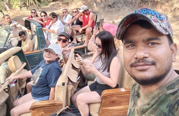 Ranthambore Tiger Safari Private Same Day Trip from Jaipur