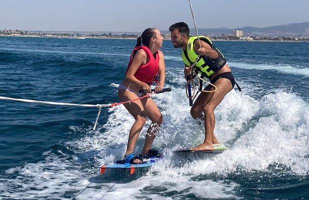 Cagliari: Wakeboard and watergames in the Gulf of Angels!