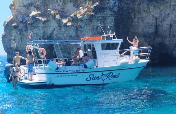 Half Day Blue Lagoon, Comino, Gozo and Malta Private Boat Trip
