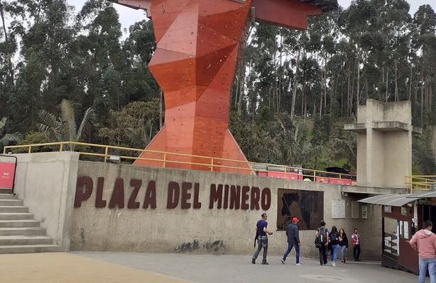 Train Train ride to the salt cathedral in Zipaquira