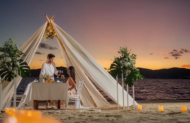 Private Romantic Dinner Experience on the Beach Panwa Cape