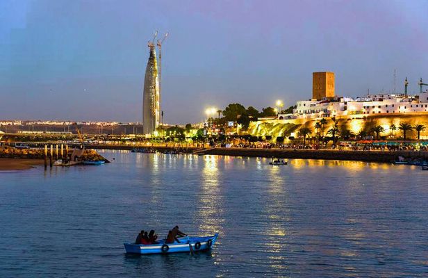 Rabat Night Tour with traditional Moroccan Dinner 