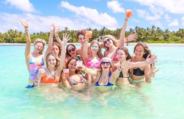Party Boat in Punta Cana with Open Bar and Reef Snorkeling