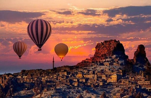 From Antalya: 2-Day Cappadocia, Cave Hotel, & Balloon Tour