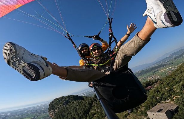 Tandem Paragliding Flight on Capaccio Paestum in Salerno