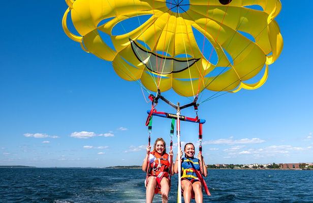 Parasailing in Newport, Rhode Island