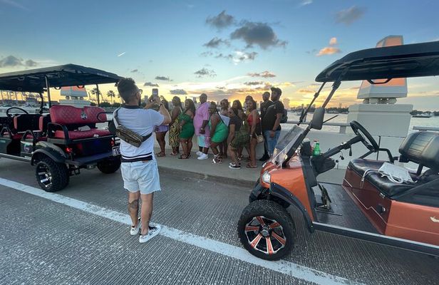 Private Golf Cart Tours in Miami South Beach and Venetian Islands