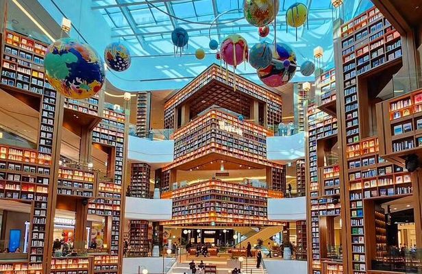 Starfield Library Suwon+Hwaseong Fortress+Gwangmyeong Cave