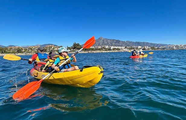 Guided Kayak Tour in Puerto Banús Marbella