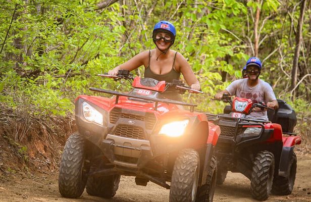 ATV or UTV Adventure with Banana Boat Ride to Conchal beach