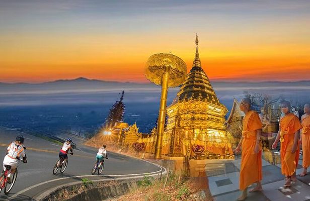 No.1 Chiang Mai: Sunrise Mountain Biking from Wat Doi Suthep