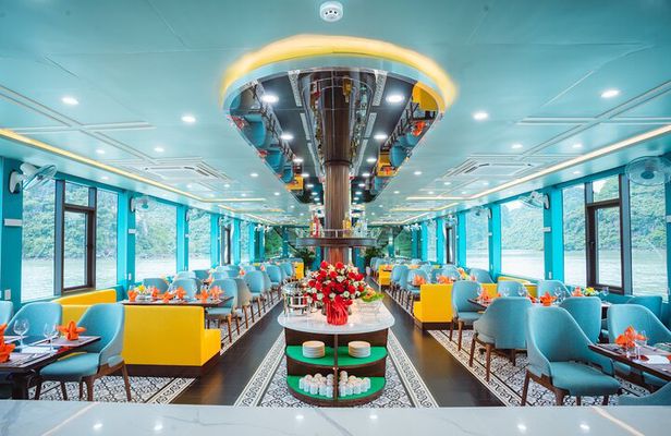 Apollo Premium Cruise 5 Star Buffet Luxury Day Trip in Halong Bay
