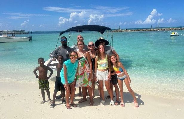 Nassau Optional Cay Hopping Tour on Rose and Pearl Island plus