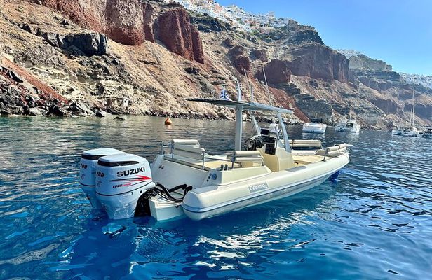 Santorini private boat tour