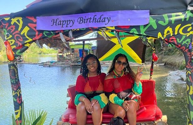 Bamboo Rafting , Limestone foot Massage & Shopping in Montego Bay