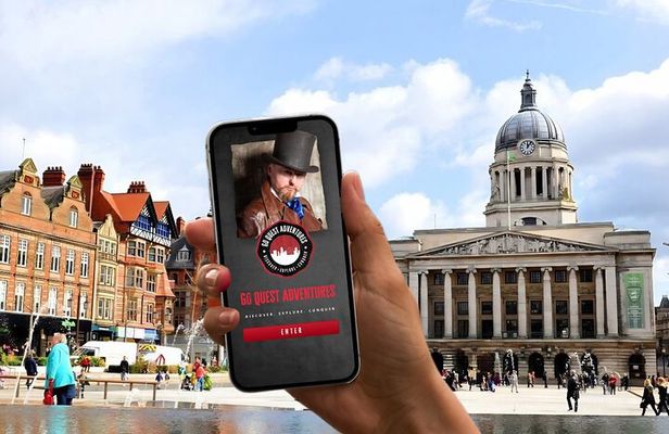 Nottingham Quest: Self Guided City Walk & Immersive Treasure Hunt