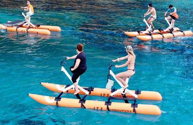 Hydrobike tour with aperitif and dolphins 