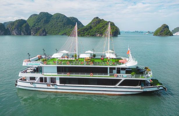 Apollo Premium Cruise 5 Star Buffet Luxury Day Trip in Halong Bay