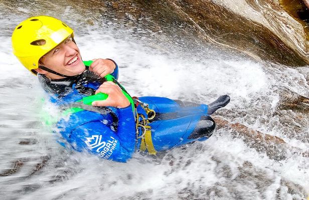 Canyoning Adventure in Hidden Mountain Rapids near Geilo