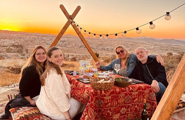 Barbecue Picnic in the valley (Sunset Time)