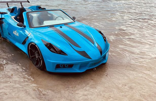 Customized Jet-Car with Bamboo rafting