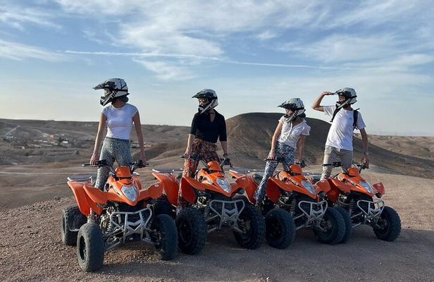 Departing from Marrakech: Quad excursion to the Agafay desert
