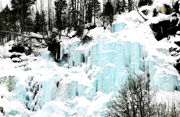 Rovaniemi Korouoma Ice Waterfalls Hike Trip