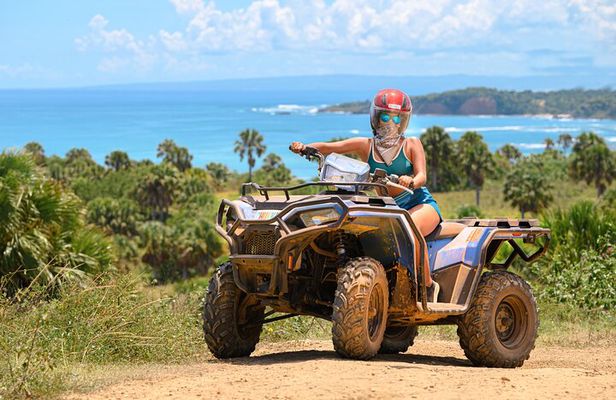 Coconut Cove Private Beach Day and Scenic ATV Adventure