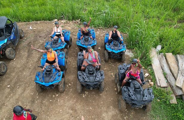 ATV Jungle Ride, Zipline and Ricks Cafe from Montego Bay