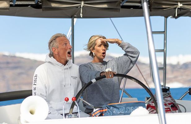 Semi Private Santorini Catamaran Tour